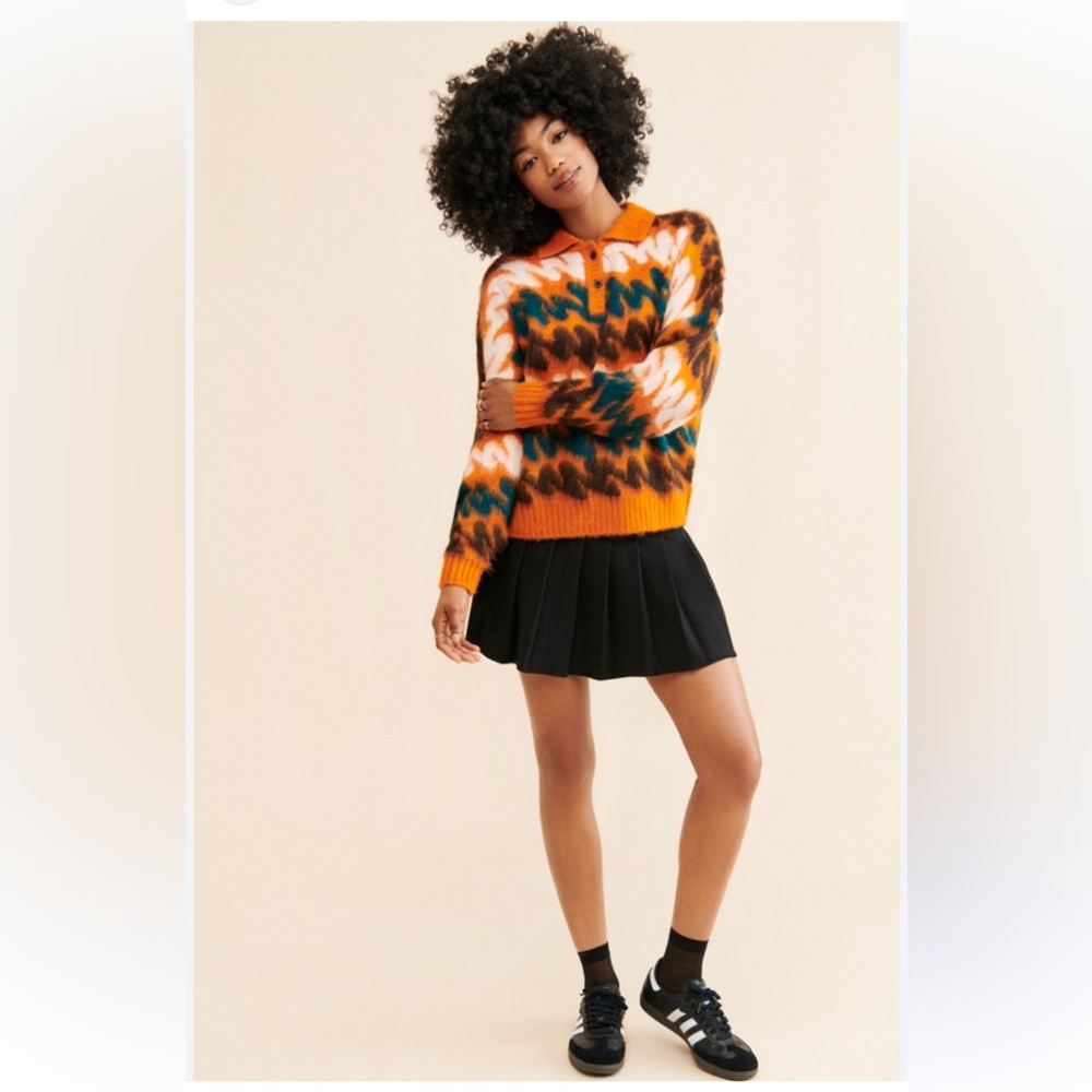 Obey Ari Fuzzy Oversized Sweater